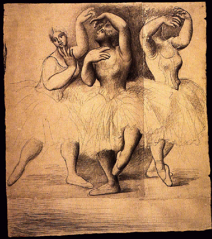 Picasso Three dancers 1919